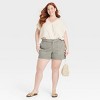 Women's Mid-Rise Utility Trouser Shorts - Universal Thread™ - 3 of 3