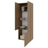 Kumasinova Freestanding Storage Wardrobe,Armoire Wardrobe Closet with 3 Doors and 4 Shelves,Wardrobe Closet for Bedroom,Entryway,Dressing Room - 4 of 4