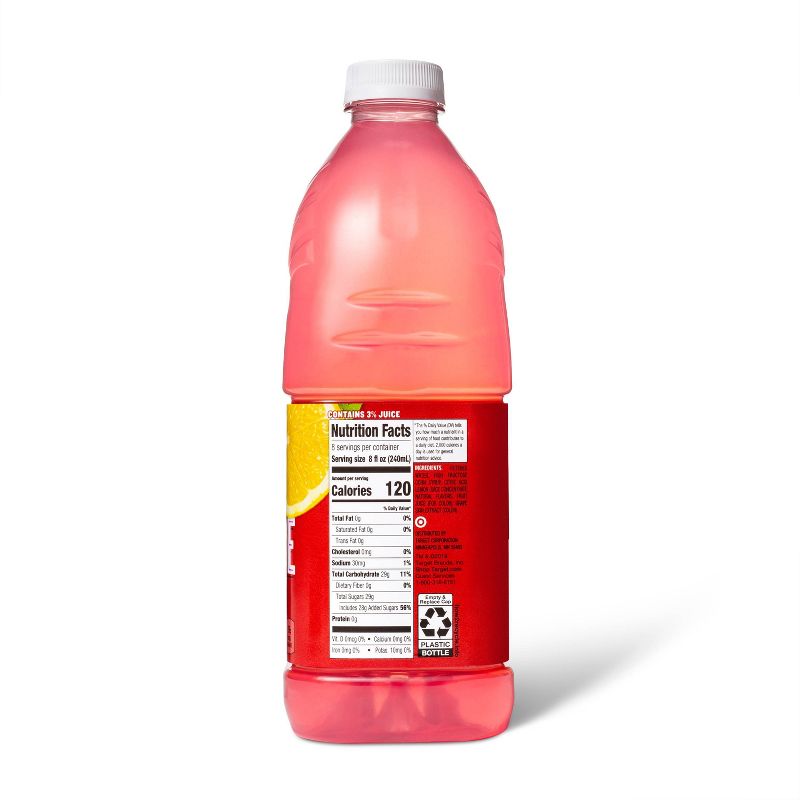 Pink Lemonade - 64 fl oz Bottle  - Market Pantry&#8482;, 2 of 5