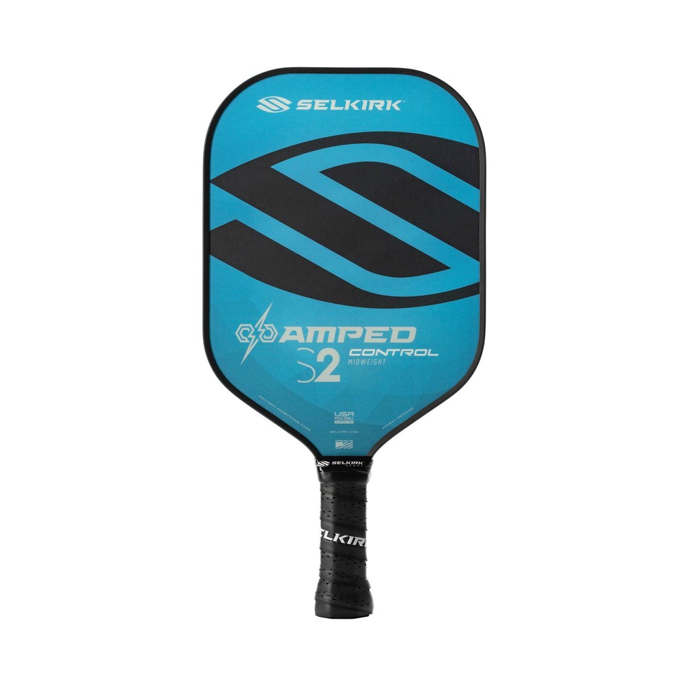 Selkirk Sport Amped Control S2 Midweight Pickleball Paddle - Blue