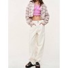 Women's Cropped Button Down - Mimosa - 4 of 4