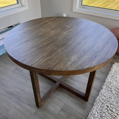 Keener All Wood Round Dining Table - Threshold™ : Target