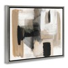 Stupell Industries Tan & Black Collage, 31" x 25" - 3 of 4