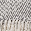 Design Imports Gray Zig-Zag Throw - 4 of 4