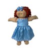 Doll Clothes Superstore Handmade Darling Blue Dress Fits 15-16 Inch Cabbage Patch Kid Dolls - 2 of 4