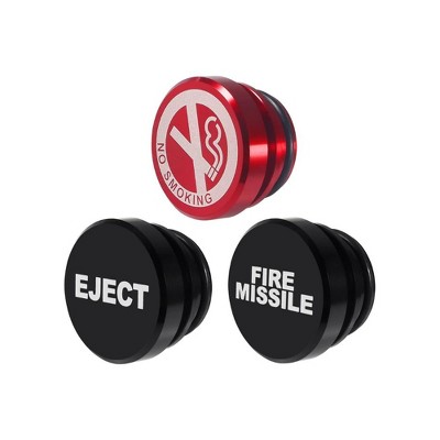 TruAIR 3 Pieces Aluminum Dustproof Billet Button