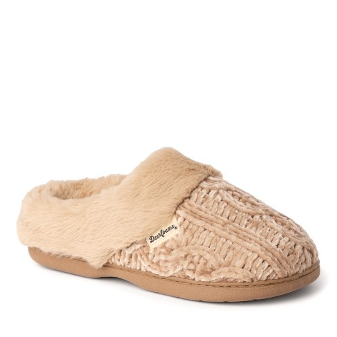 Df by dearfoams women's chenille clog slippers new arrivals