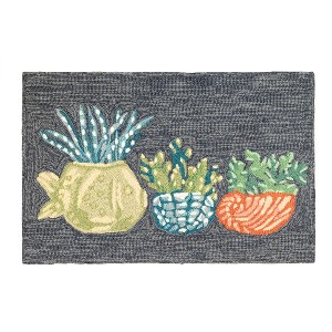 Liora Manne Frontporch Garden Indoor/Outdoor Rug.. - 1 of 4