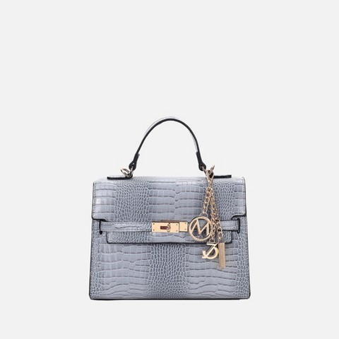 MKF Collection Naomi Women’s Vegan Crocodile Leather Satchel Bag by Mia K