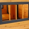 ORRD Double XL Dog House Outdoor, Wooden Weatherproof Dog Kennel with Porch & Elevated Floor for Small Medium Breed Dogs - 4 of 4