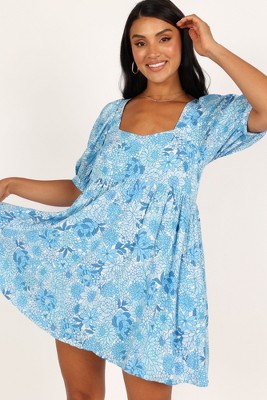 Delaney Mini Dress - Blue Floral M : Target