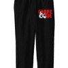 Dungeons & Dragons Carpe DM Boy's Black Jogger Pants - image 2 of 3