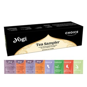 Yogi Tea & Choice Organics Tea Sampler Box - 1 of 4