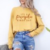 Simply Sage Market Women's It's A Pumpkin Kinda Day Long Sleeve Garment Dyed Tee - 2 of 4