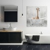 Stupell Industries Baby Giraffe Bath Time, 36" x 36" - 2 of 4