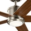 Kichler Lighting Brahm 1 - Light Ceiling Fan in  Natural Brass - 4 of 4