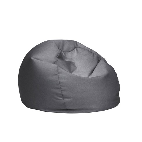 Gray bean bag store chair target