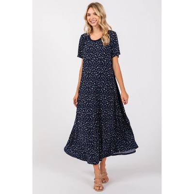 WEST K Women's Jenesis Crewneck T-Shirt A-line Dress with Pockets