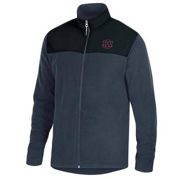 NCAA Auburn Tigers Gray Fleece Full Zip Jacket