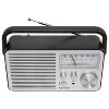 JENSEN® MR-750 Portable AM/FM Radio (Black) - 3 of 4