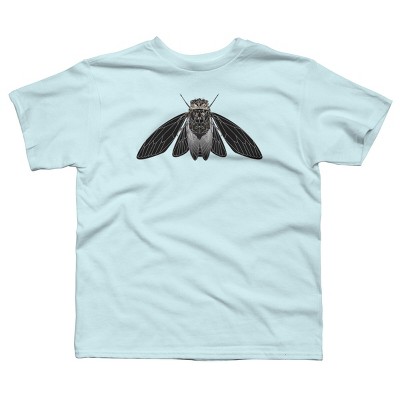 Boy's Design By Humans Monochrome Cicada By Realkey T-Shirt