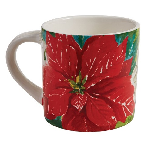 Poinsettia Mug - 10oz – Simpson & Vail