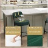 DYHOME Bar Stools Set of 4, 27 Inches Counter Height Kitchen Bar Stools with Back, Modern Metal Tall Bar Stools for Kitchen Island - 4 of 4