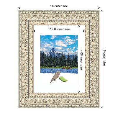 Baroque Cream Ornate Wood Wall Picture Frame