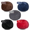 CAVINAS Faux Fur Bean Bag Chair, 4Foot Cozy and Stretchable Fabric Lounger for Children and Adults, Filled with Shredded and Memory Foam - 4 of 4