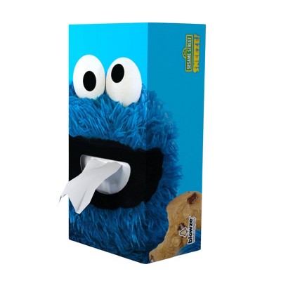 Blowze Sesame Street Sneeze Cookie Monster Facial Tissue - 124ct