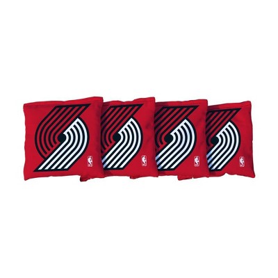 NBA Portland Trail Blazers Corn-Filled Cornhole Bags Red - 4pk