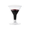 Smarty Had A Party 2 oz. Clear Plastic Mini Martini Shot Glasses - 192 pcs - 2 of 4