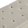 NicBex 48 Inch Storage Ottoman Bench Modern Velvet Bench with Arms, Button Tufted Cushion for Living Room, Bedroom, Entryway - 4 of 4