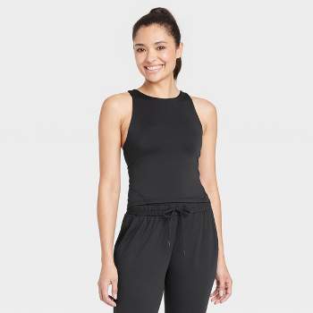 Women's Essential Tank Top - All In Motion™ Black S : Target