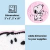 Yoobi 4pk Peanuts Sticker Patches Snoopy Dance, School Supplies - 3 of 4