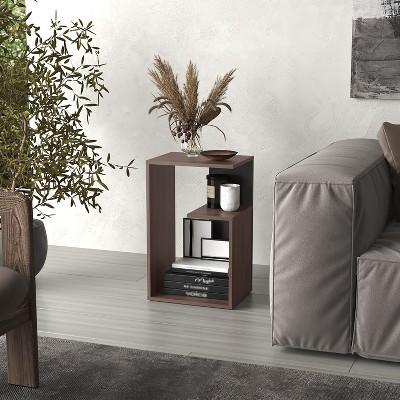 Damerin 25 in. H 3-Tier Shelf Side Table End Table