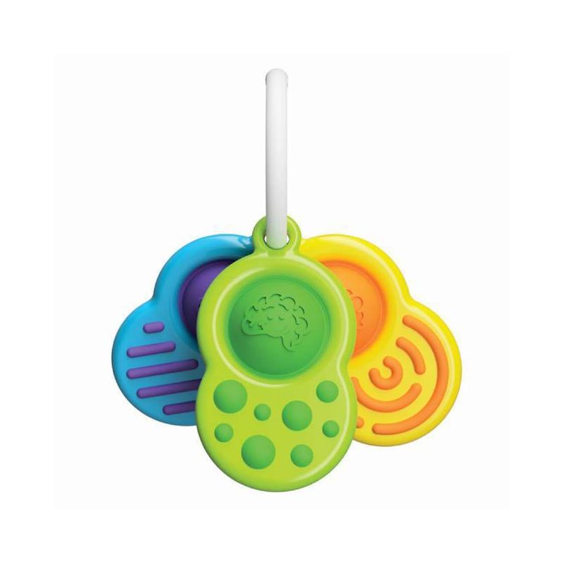 Fat Brain Toys Dimpl Clutch Sensory Toy on a Key Ring, 1 of 8