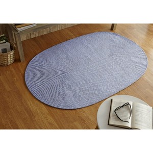 Sunsplash Braid Collection 100% Polypropylene Reversible Indoor/Outdoor Area Utility Rug - Better Trends - 1 of 4
