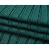 Womens Long Sleeve Sweater Dress High Waist Pleated Midi Dress Slim Fit Tie Waist Sweater Knit Jewel Neck Formal Dress Winter Sweater Dress - 4 of 4