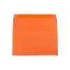 JAM Paper A8 Colored Invitation Envelopes 5.5 x 8.125 Orange Recycled 25/Pack (95740) - 2 of 2