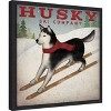 Amanti Art Husky Ski Co by Ryan Fowler Framed Canvas Wall Art - 3 of 4