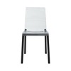 Leisuremod Marsden Modern Plastic Dining Side Chair With Beech Wood Legs - 3 of 4