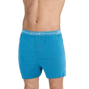 Jockey Men's Underwear Tapered 5 Boxer - 4 Pack, Icy Blue/White/Navy/Icy  Blue, M at  Men's Clothing store: Boxer Shorts