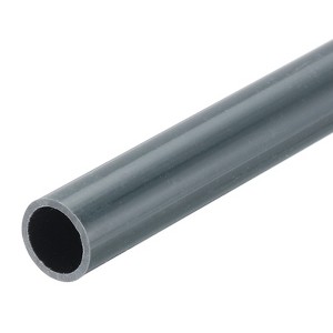 Unique Bargains PVC Water Plumb DIY Crafts High Impact Rigid Round Pipes 8" Length - 1 of 4