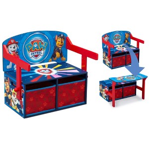 Delta Children PAW Patrol Kids 3-in-1 Activity Bench - 1 of 4