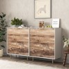 Wooden Tall 4 Drawer Dresser,Chest of Drawers with 4 Metal Legs, Anti-Tipping Device for Bedroom,Living Room - 2 of 4