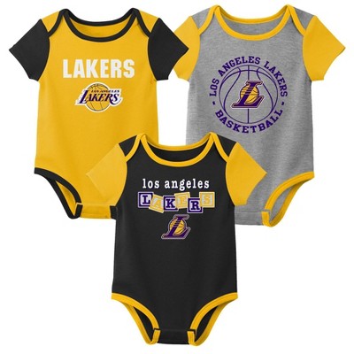 Nba Los Angeles Lakers Baby Boys' 3pk 