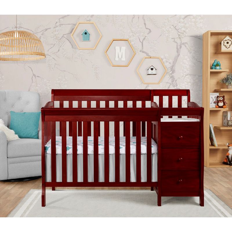 Dream On Me Jayden 4-in-1 Mini Convertible Crib And Changer, 5 of 14
