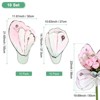Unique Bargains Waterproof Durable Vibrant Colors Tear-resistant Flower Wrapping Paper 1 Pc - 3 of 4