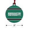 Binghamton University Stripes Aluminum Holiday Christmas Tree Ornament - 3 of 4